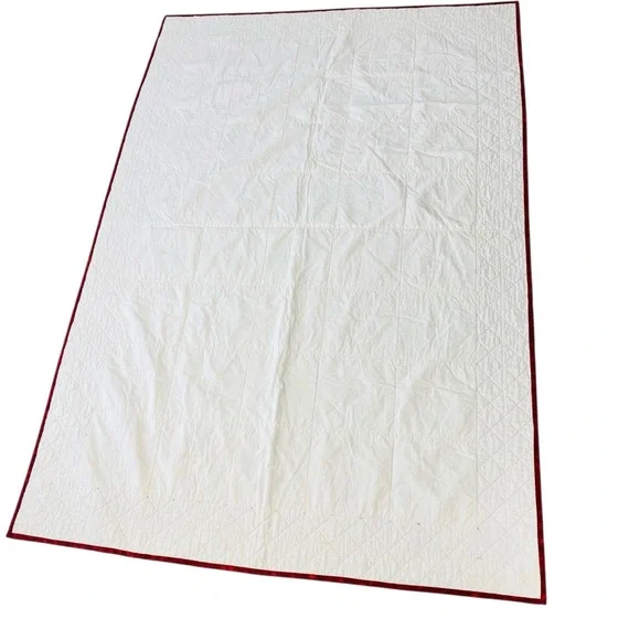 French Rose Raw Edge Applique Quilt